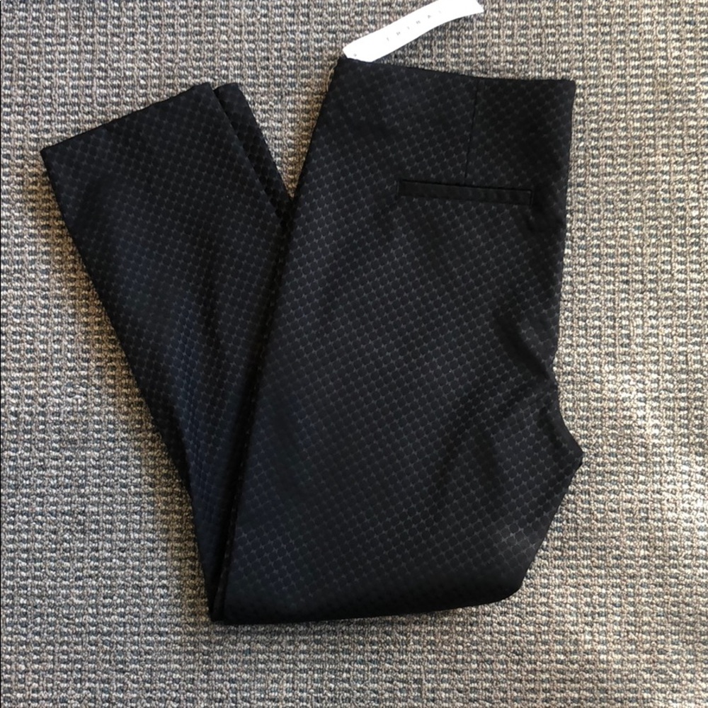 Tribal Black Dot Pattern Pants